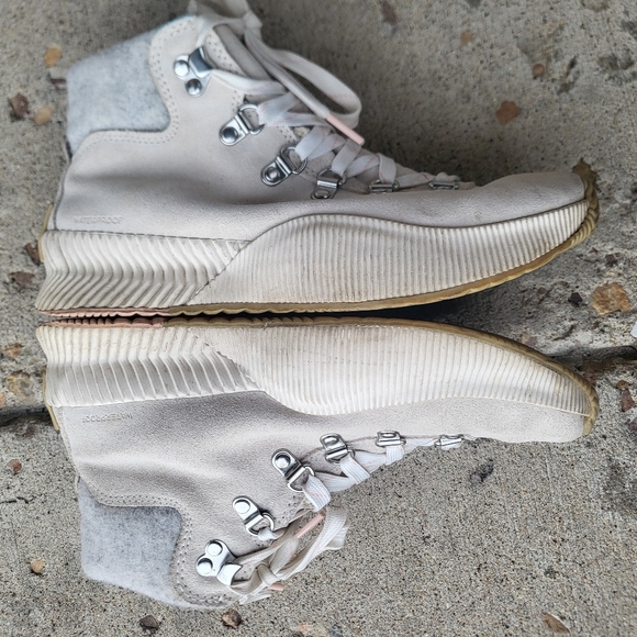 Sorel Out N About III Conquest Waterproof Suede Boot Shoes NL4435-191 Womens 8 - Picture 6 of 13